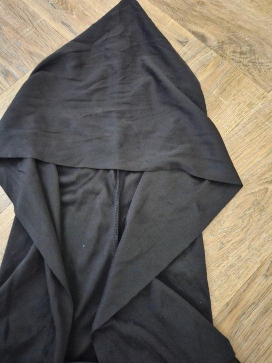 Gloednie zwarte cape met capuchon - Halloween,Smiffys, Nieuw, Ophalen of Verzenden, Overige thema's, Kleding