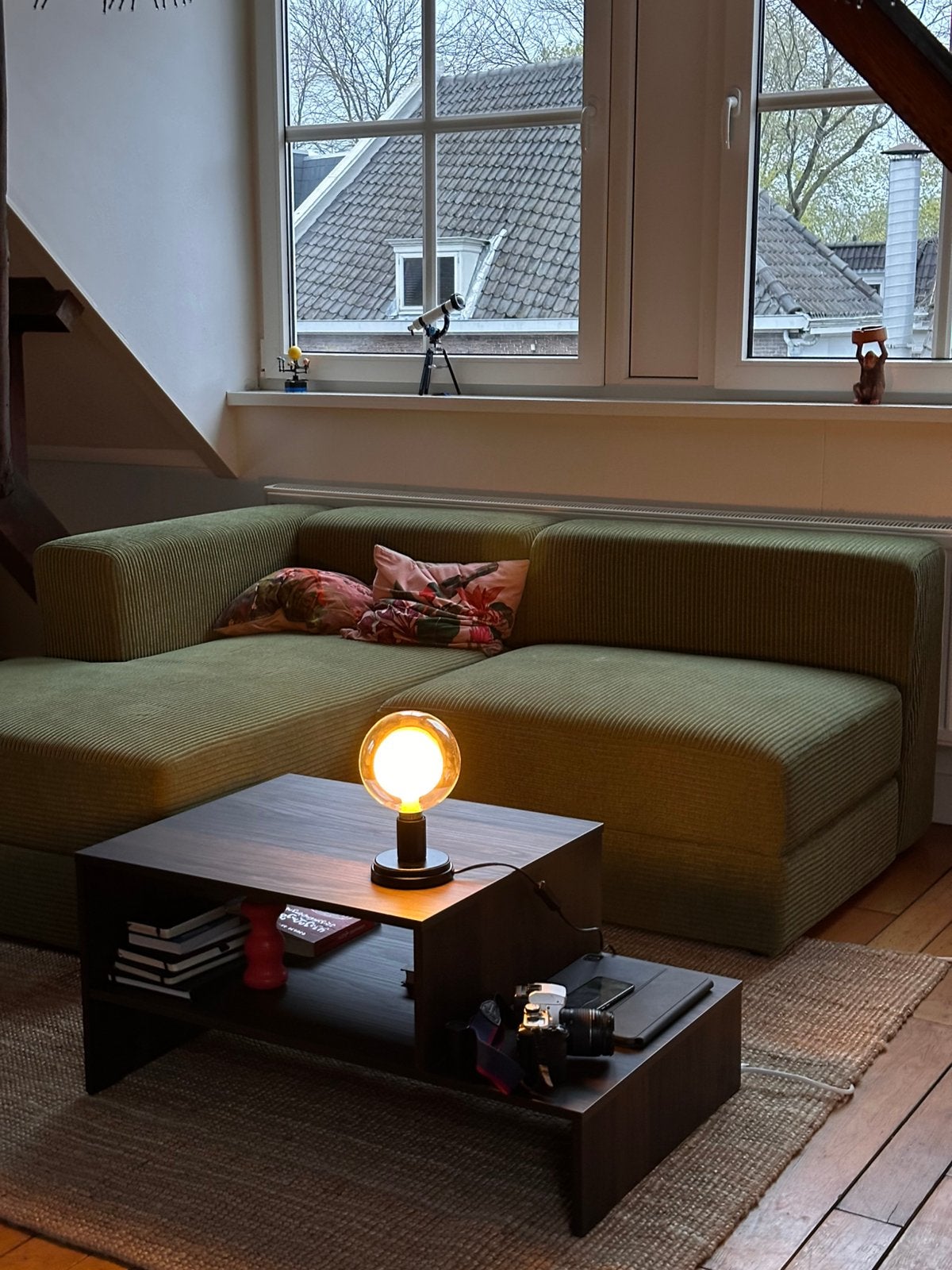 IKEA JÄTTEBO 2,5-zitsbank en chaise longue zo goed als nieuw, Ophalen, Zo goed als nieuw