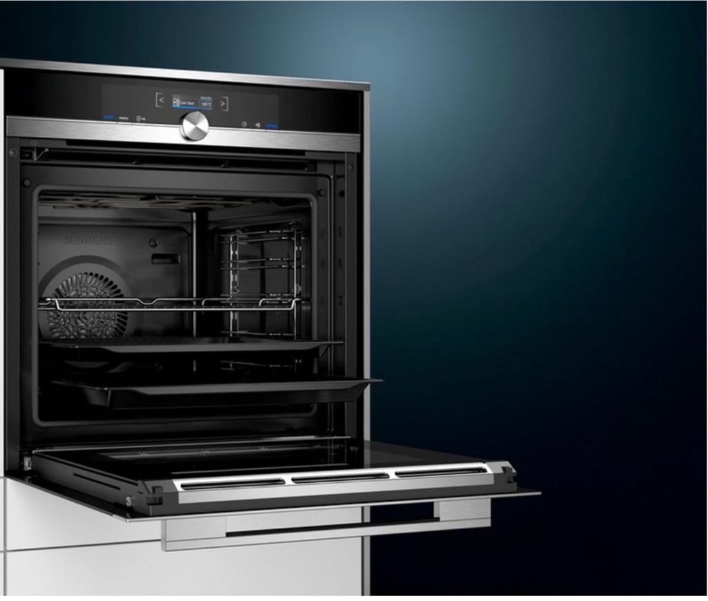 Siemens inbouwoven z.g.a.n., Ophalen, Hete lucht, Siemens, Inbouw