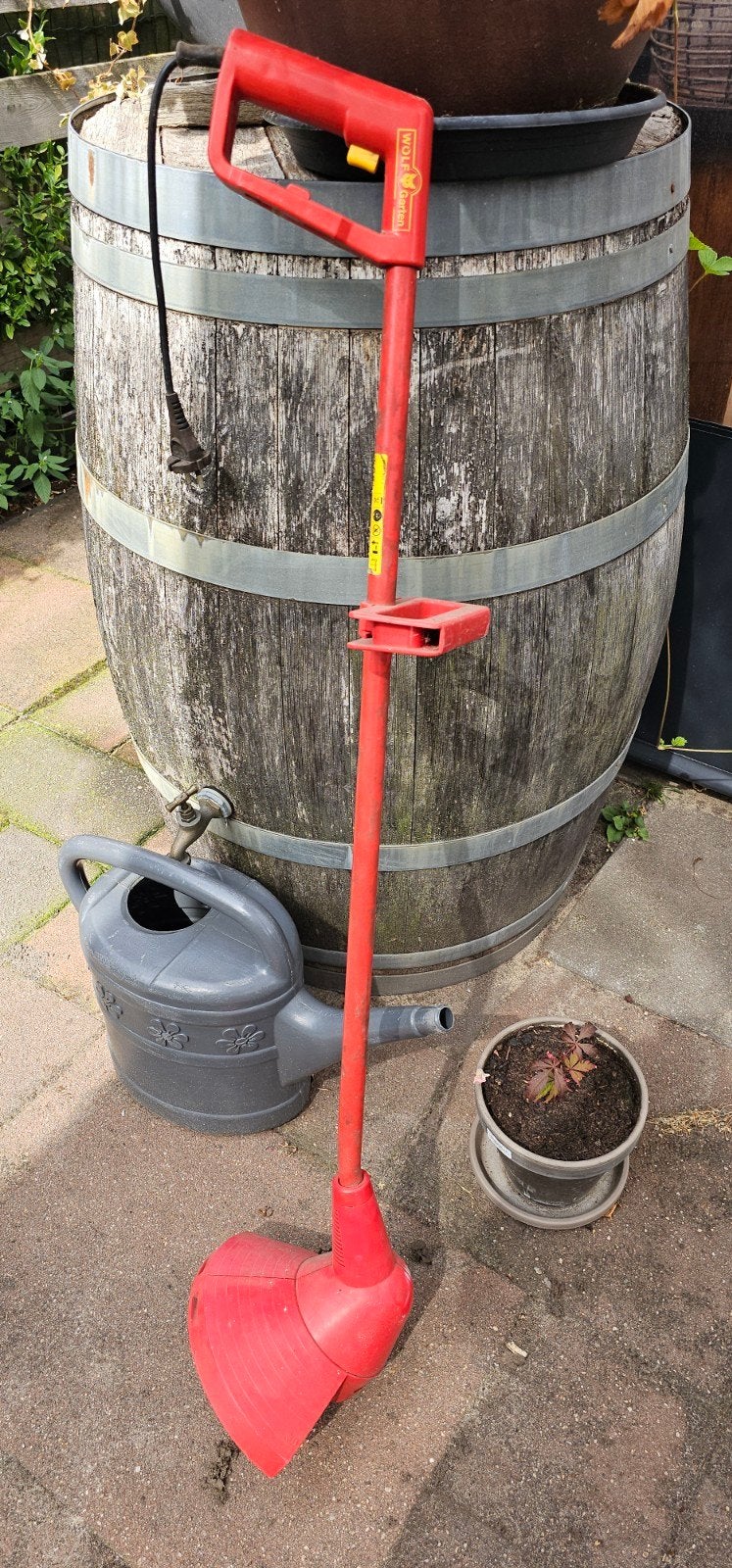 grastrimmer Wolf Garten, Tuin en Terras, Grastrimmers, Ophalen, Gebruikt, Elektrisch