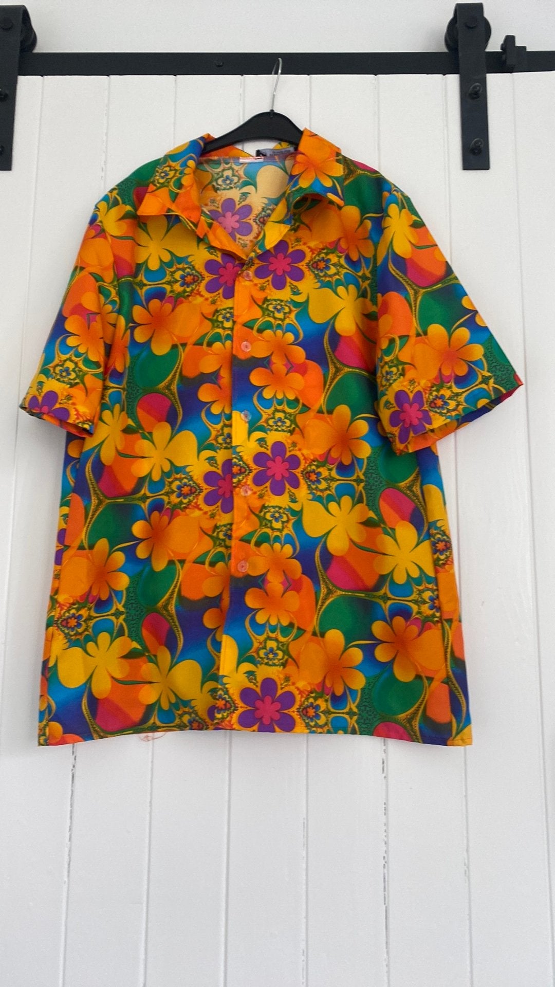 Jaren 60/70 blouse en poncho, Ophalen of Verzenden, Zo goed als nieuw, Maat 56/58 (XL)
