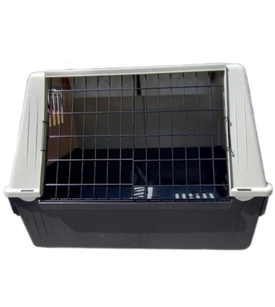 Z.g.a.n. auto bench, transportbox, hondenhok,  82x51x61 cm, Dieren en Toebehoren, Hondenhokken, Ophalen, Zo goed als nieuw, 75 tot 110 cm