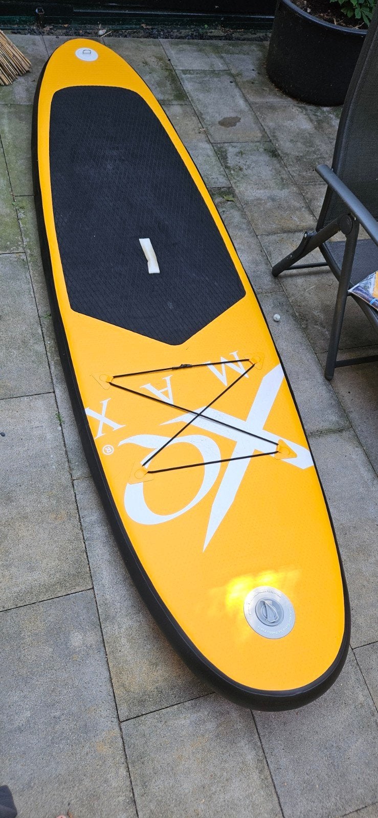 XO MAX Opblaasbaar SUP Board - Geel, Ophalen, Gebruikt
