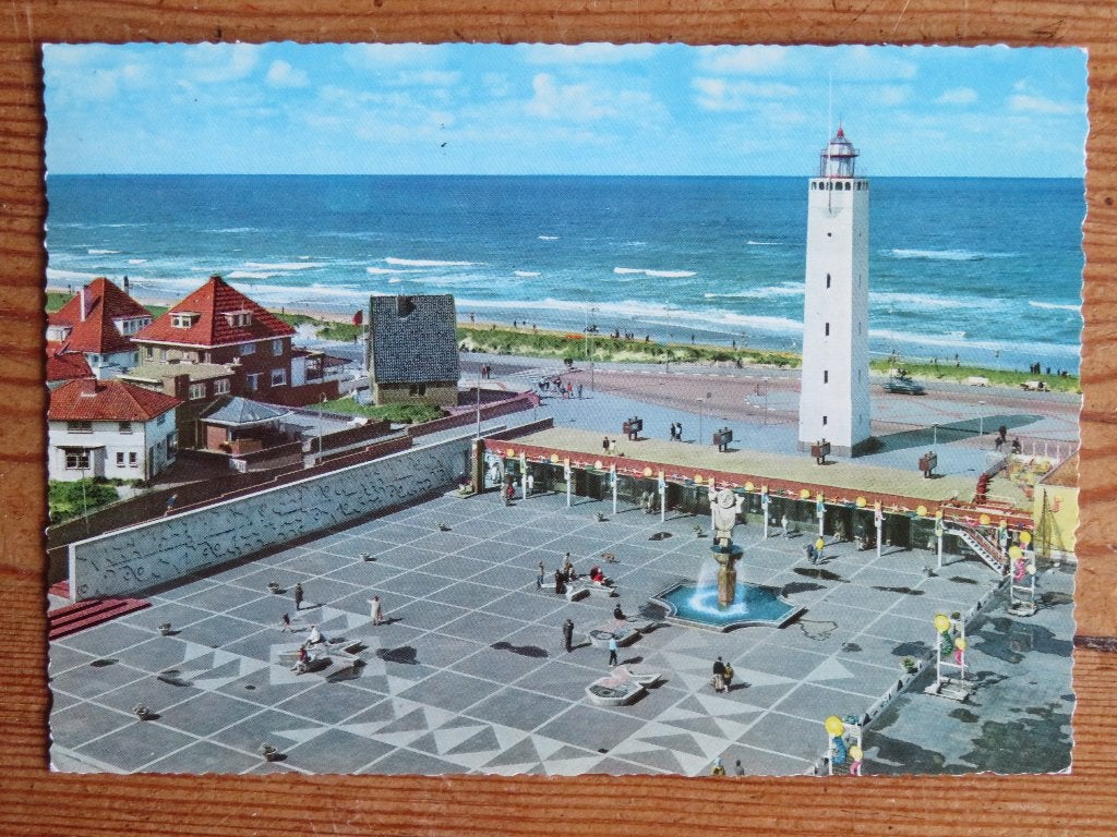 Noordwijk aan Zee Vuurtorenplein met Vuurtoren, Ophalen of Verzenden, Voor 1920, Noord-Brabant