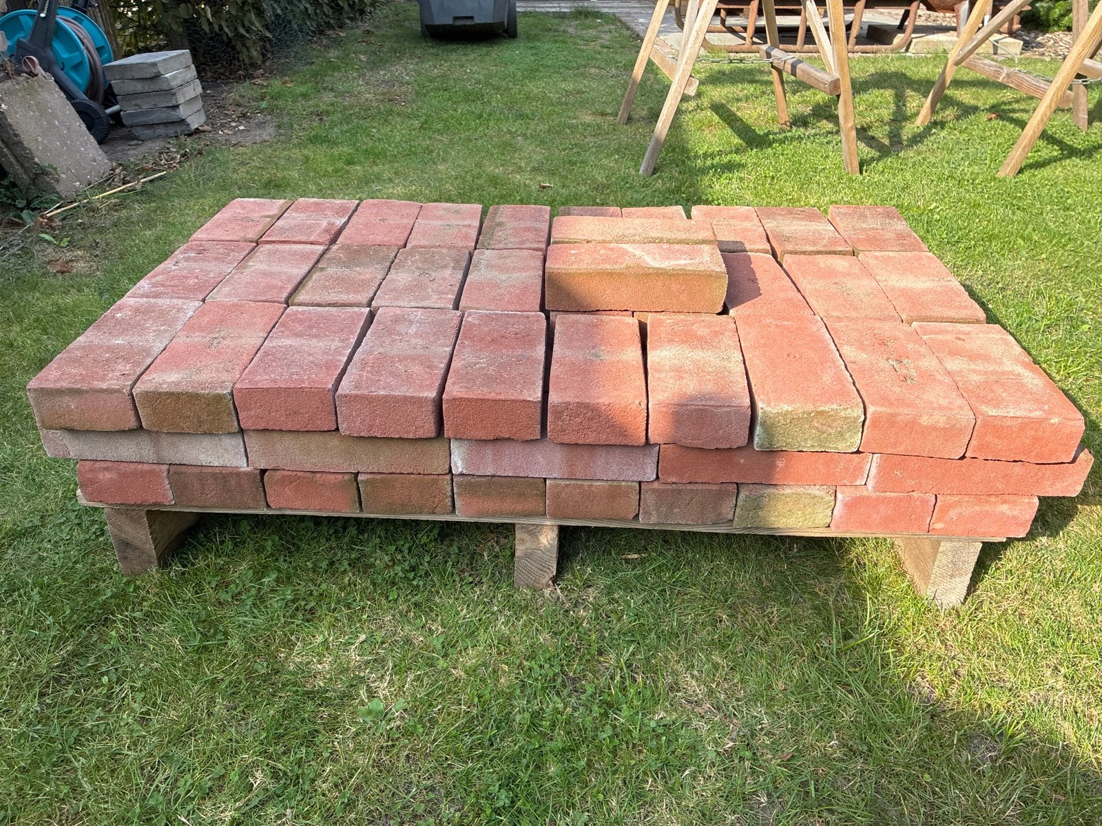 92 Nieuwe Wienerberger Metselstenen 20x5x10, Ophalen, Nieuw, Bakstenen