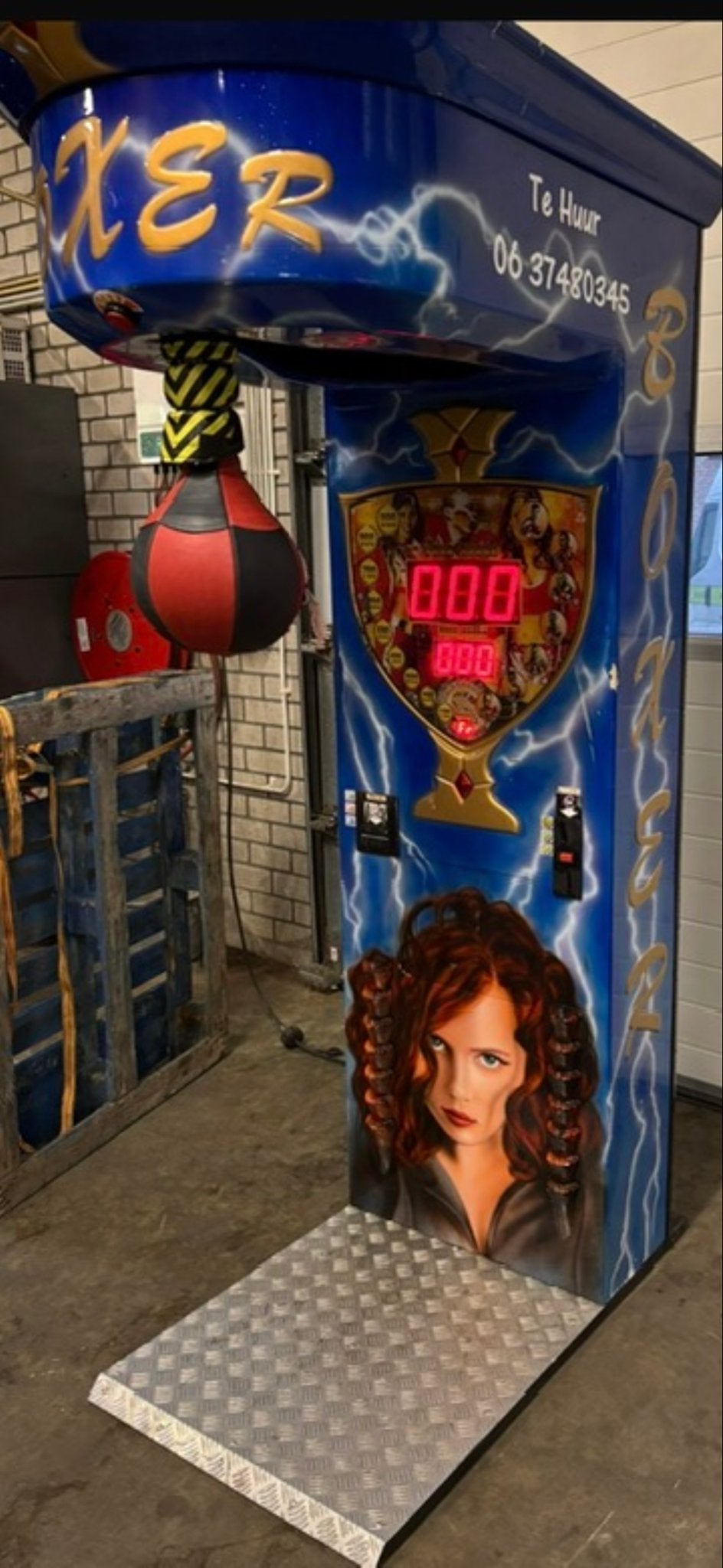 Boksmachine / Punching Ball - Te koop, Ophalen