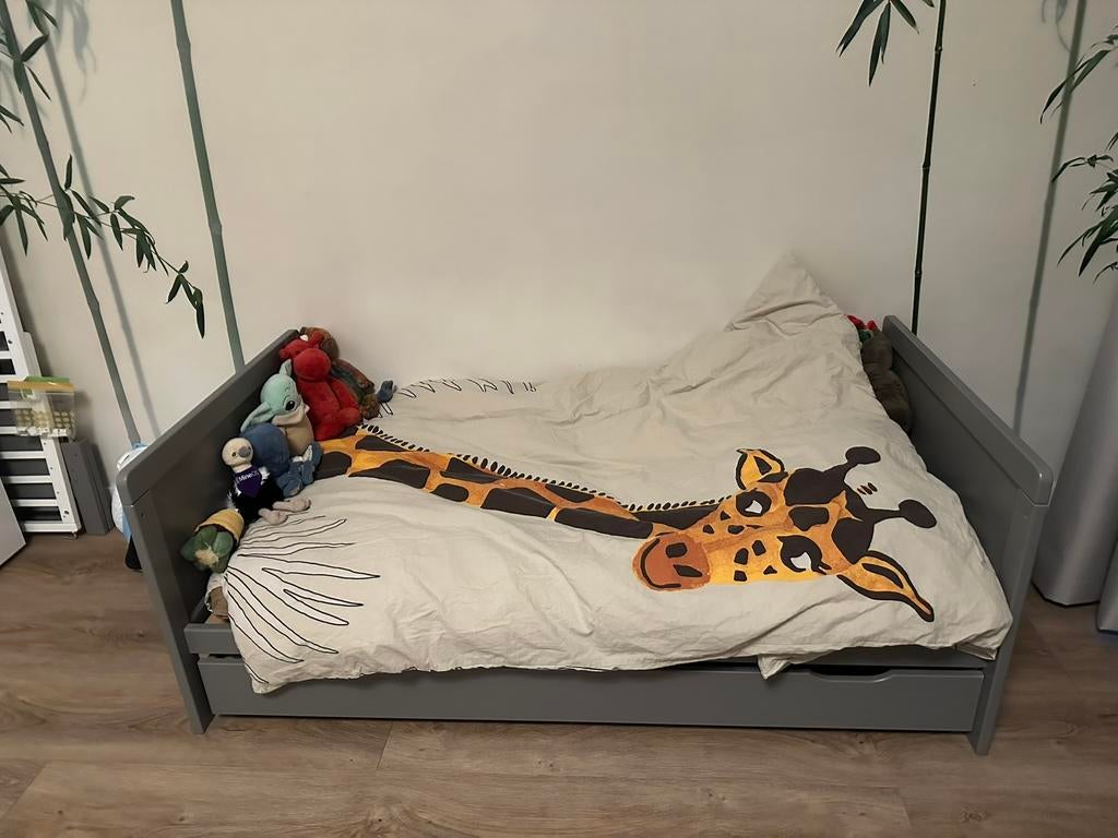 Compleet bed; van ledikant tot peuterbed, Ophalen, Zo goed als nieuw, Ledikant
