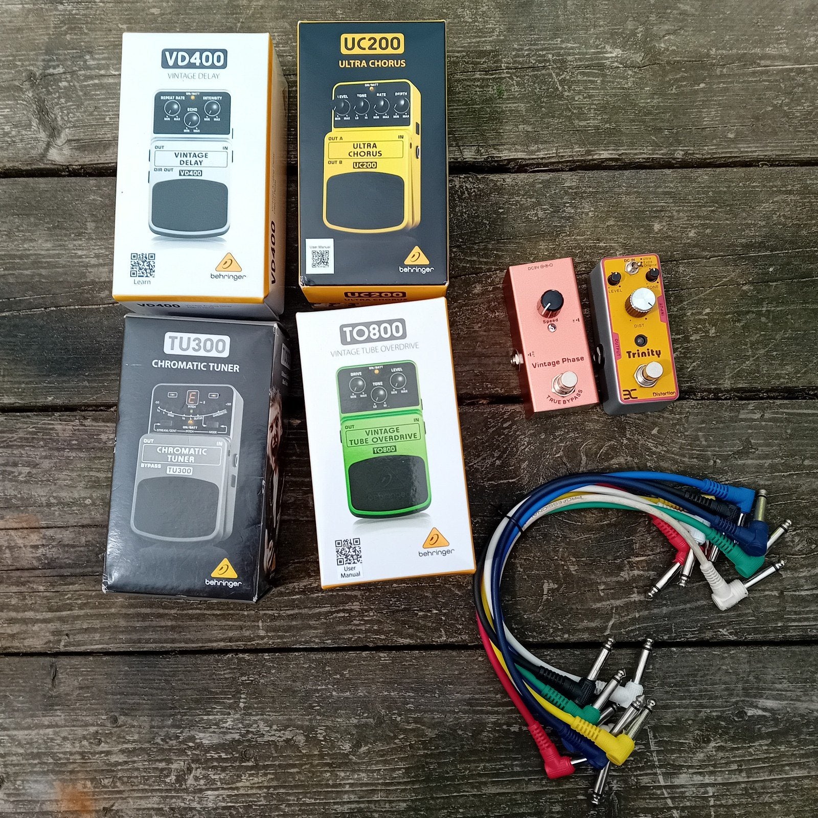 Effectpedalen Behringer + 2 mini, Muziek en Instrumenten, Effecten, Ophalen of Verzenden, Zo goed als nieuw, Delay of Echo