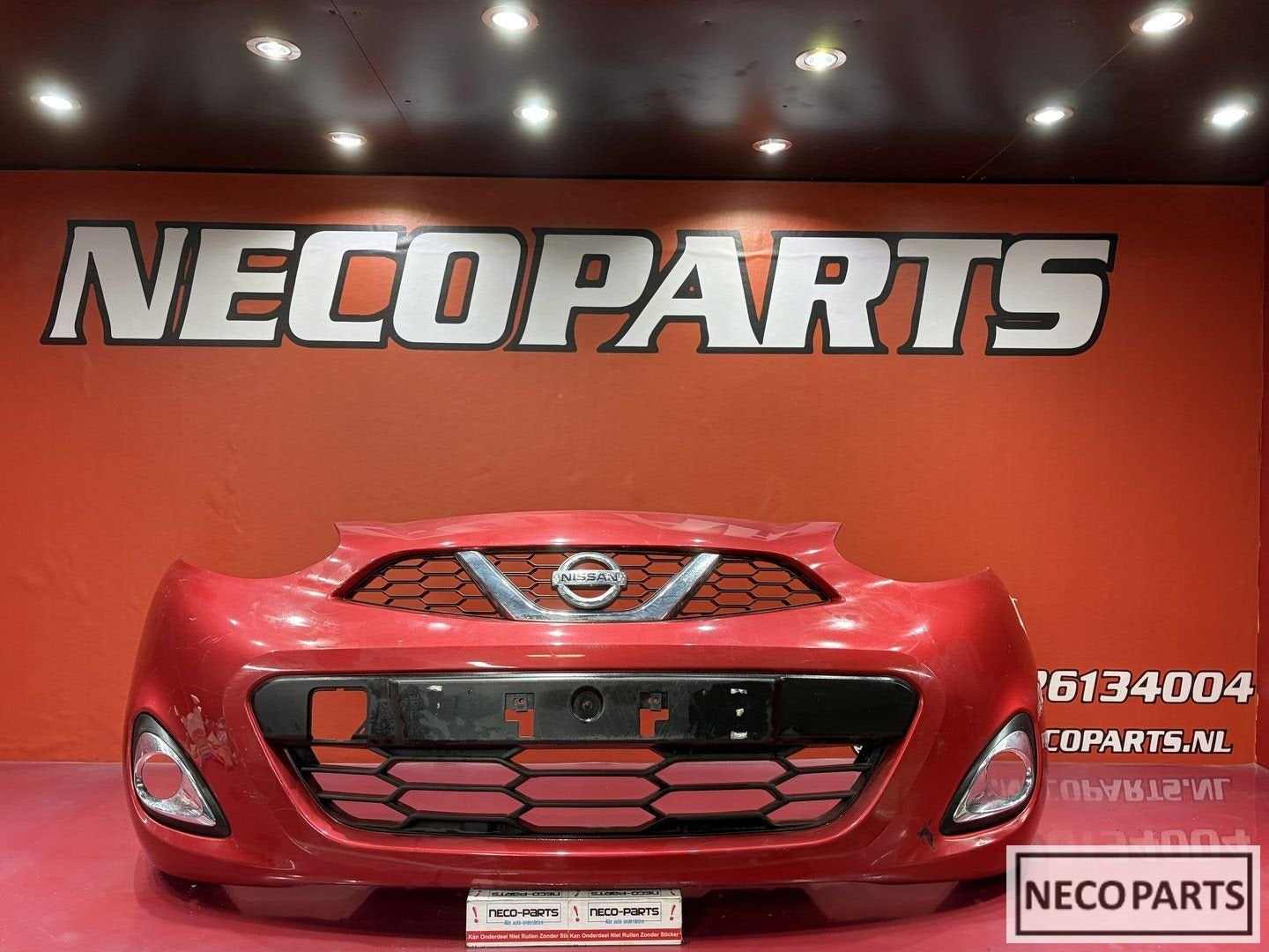NISSAN MICRA K13 FACELIFT VOORBUMPER ORIGINEEL 620223HN0A, Gebruikt, -, -, Ophalen of Verzenden