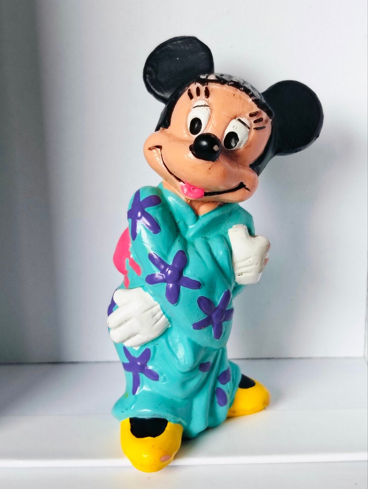 vintage Walt Disney Minnie Mouse 'Geisha, Ophalen of Verzenden, Mickey Mouse, Beeldje of Figuurtje