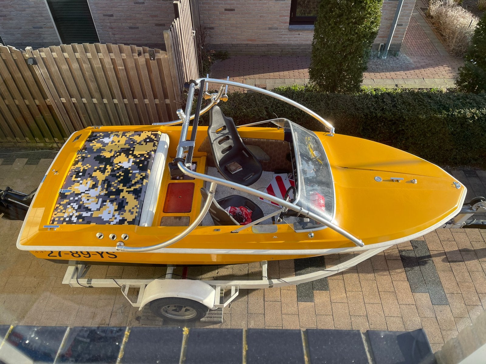 Ilver speedboot - Klaar voor watersportplezier!, Watersport en Boten, Speedboten, Ophalen, Overige merken, Gebruikt, Buitenboordmotor