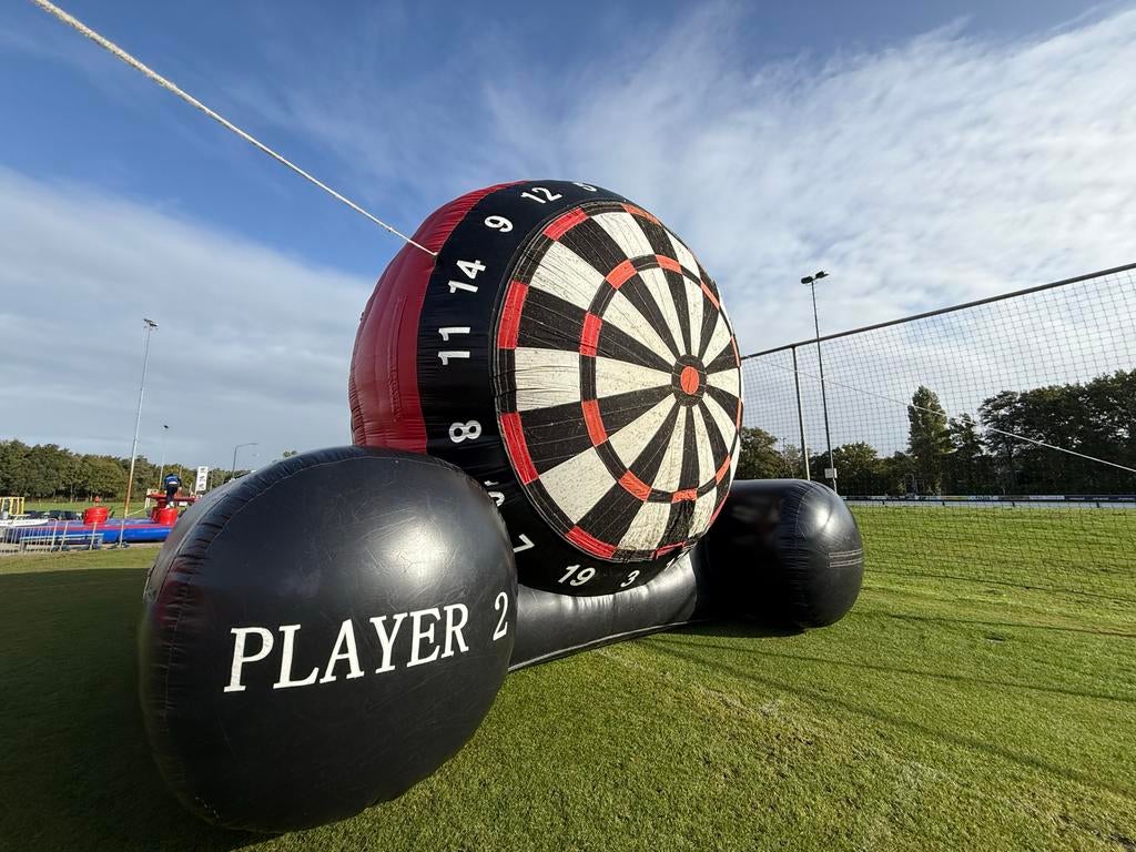 Voetbaldarten Dubbelzijdig - Groot Opblaasbaar Dartbord, Ophalen, Gebruikt, Overige typen, Elektronisch