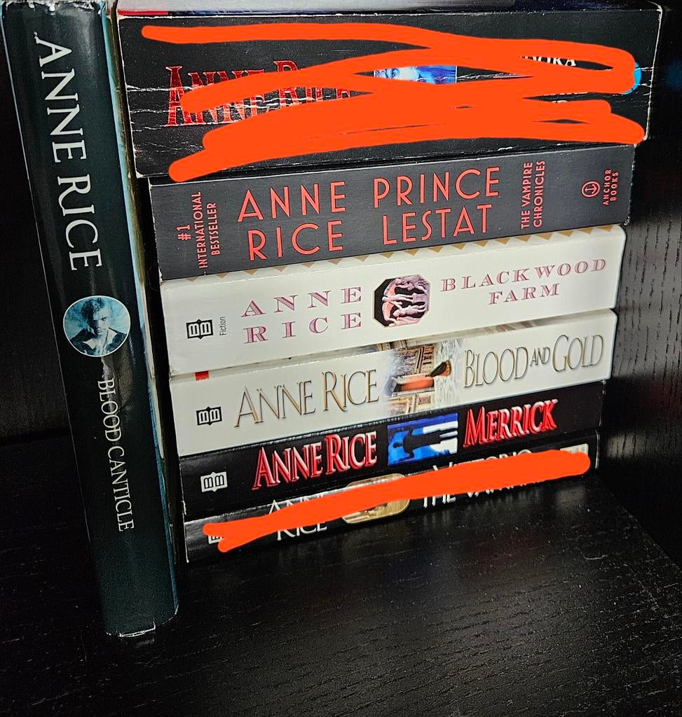 Boeken Anne Rice, Ophalen of Verzenden, Zo goed als nieuw, Anne Rice