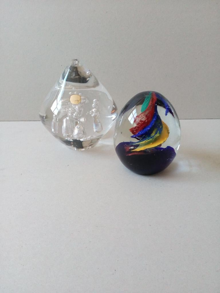 Glasdecoratie. Presse papier. Leerdam/Murano Prijs per stuk, Antiek en Kunst, Ophalen of Verzenden