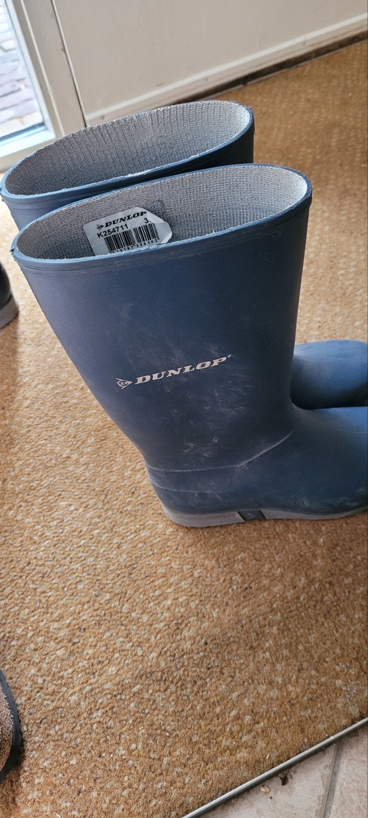 DUNLOP regenlaarzen maat 37, Ophalen