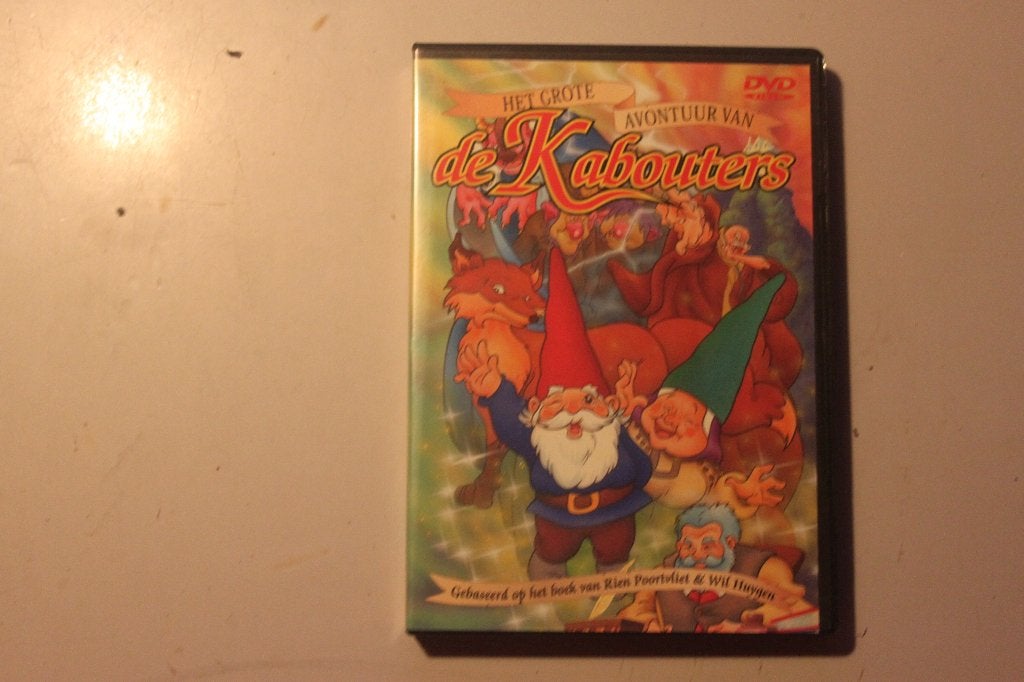 803a - dvd - het grote avontuur van de kabouters, Alle leeftijden, Ophalen of Verzenden, Gebruikt