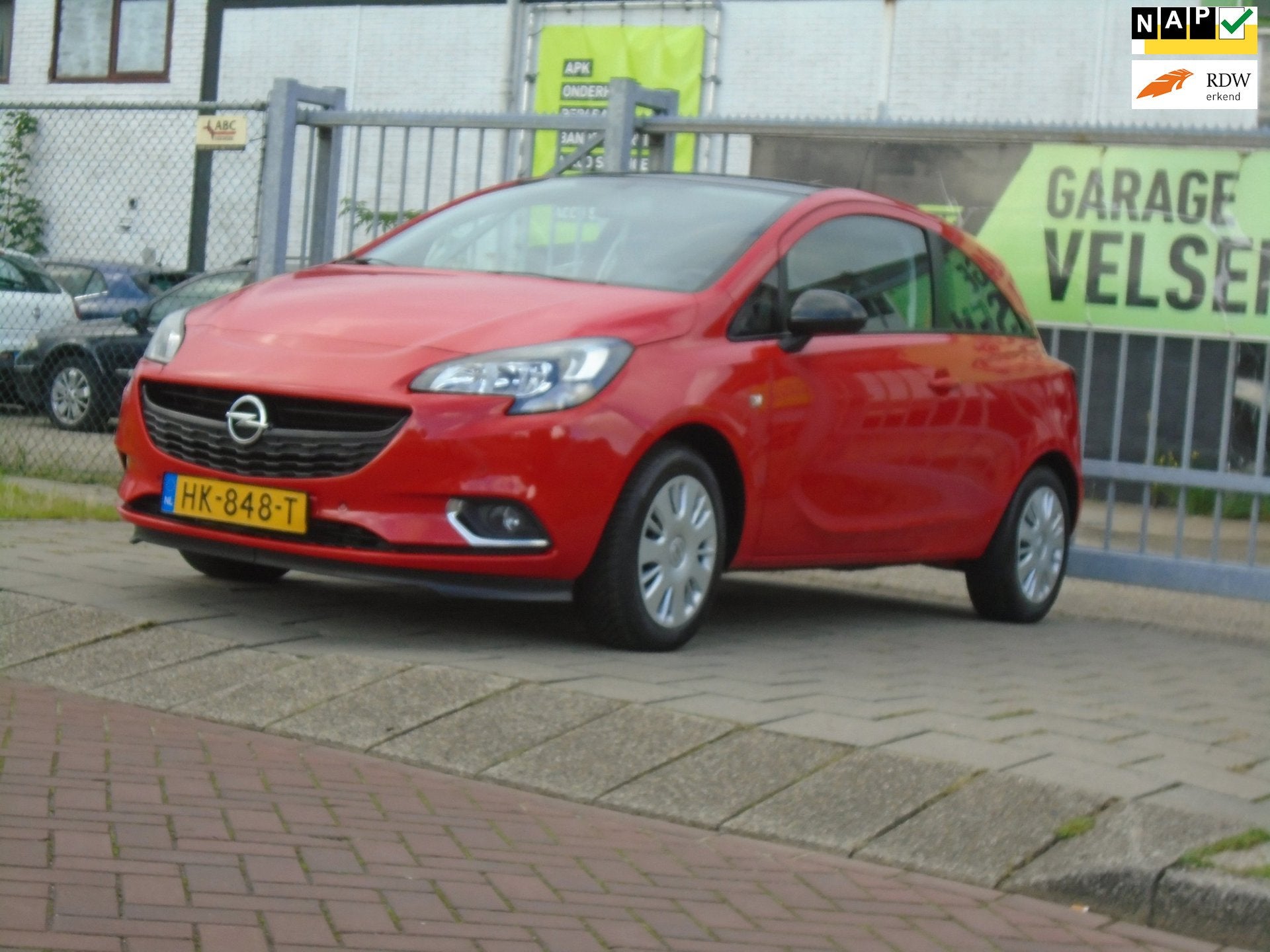 Opel Corsa 1.0 Turbo Color Edition /AIRCO, Auto's, Voorwielaandrijving, Gebruikt, Met garantie (alle), Alcantara