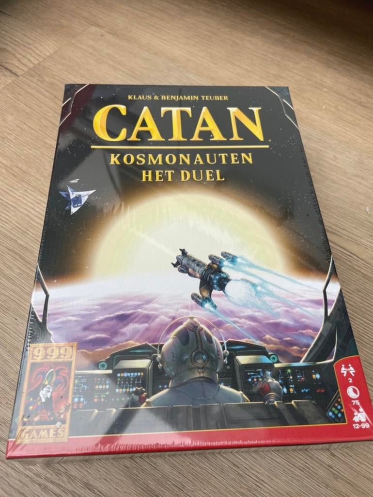 Spel: Catan. Kosmonauten het duel (nieuw in plastic!), Ophalen of Verzenden, Zo goed als nieuw