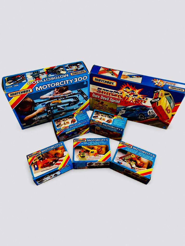 7 sets vintage Matchbox met originele dozen, Verzamelen, Ophalen of Verzenden, Gebruikt