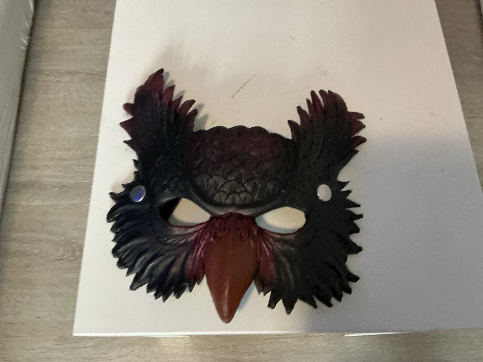 Uilenmasker - Perfect voor Carnaval of Halloween, Ophalen, Zo goed als nieuw, Feestartikel, Carnaval