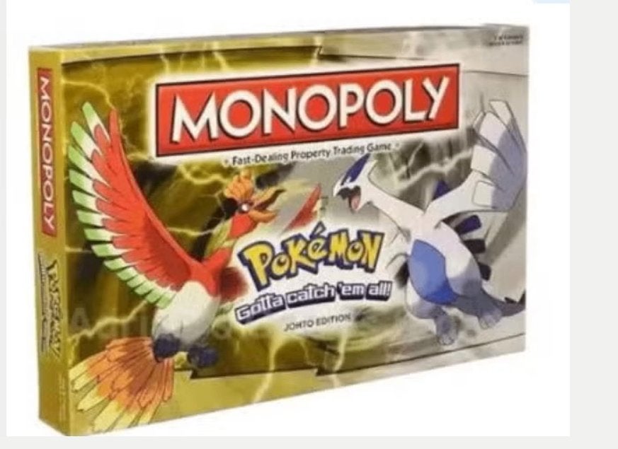 Monopoly Pokemon - Johto Edition (Engels), Ophalen of Verzenden, Nieuw
