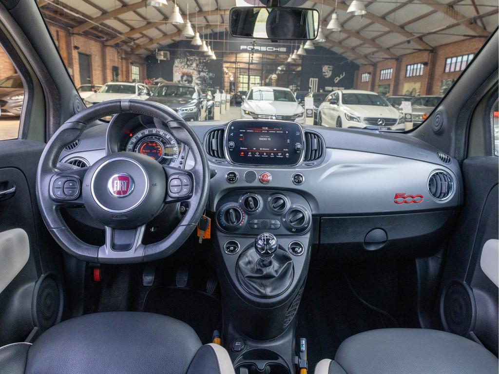 Fiat 500 0.9 TwinAir Turbo 500S *Recent grote beurt* *A/C |, Auto's, Fiat, Voorwielaandrijving, Gebruikt, Leder en Stof, 905 kg