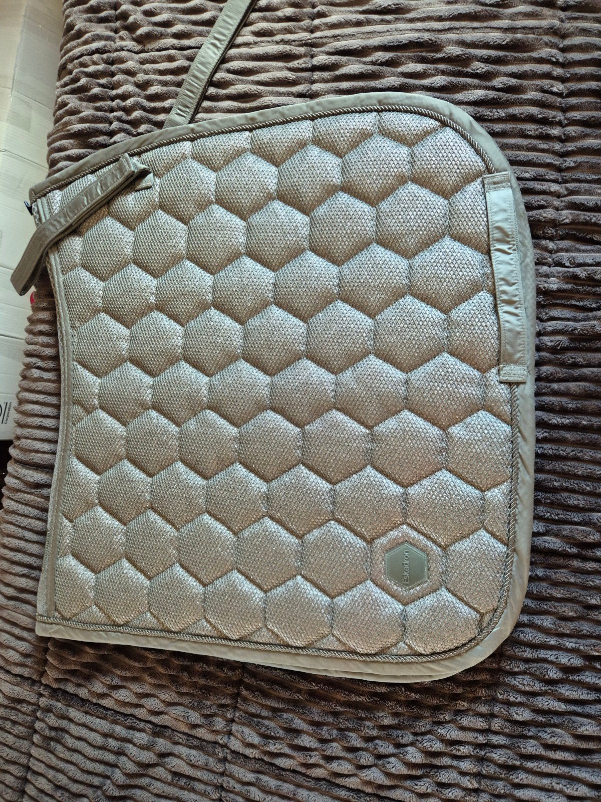 eskadron glitter dekje, Dressuurdekje, Nieuw, Eskadron, Grijs