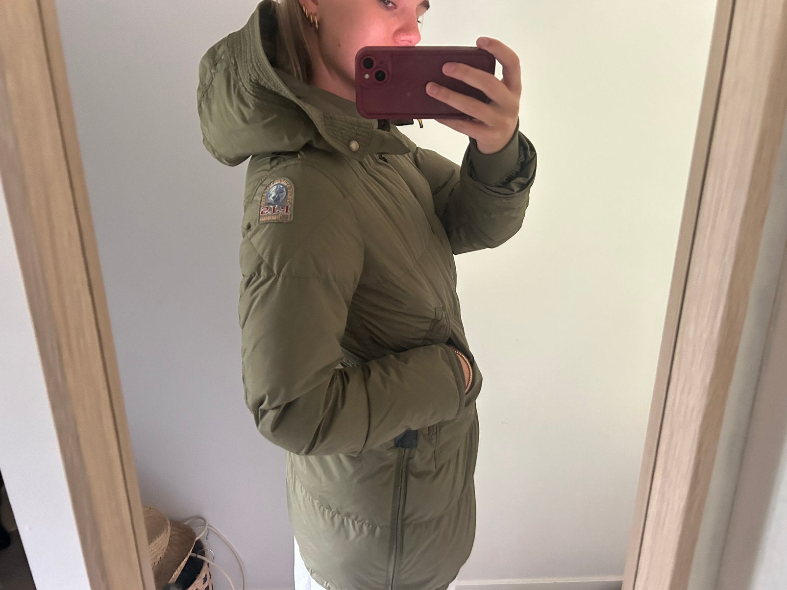 Parajumper jas, Kleding | Dames, Ophalen of Verzenden, Zo goed als nieuw, Maat 34 (XS) of kleiner, Zwart