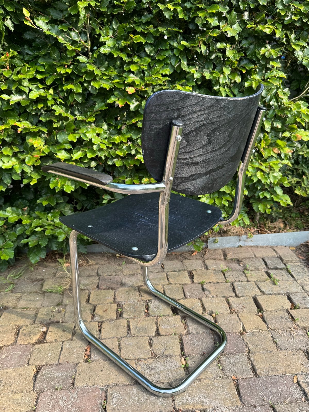 Twee vintage stoelen van het merk De Wit, Ophalen, Gebruikt, Twee, Stijl Gispen