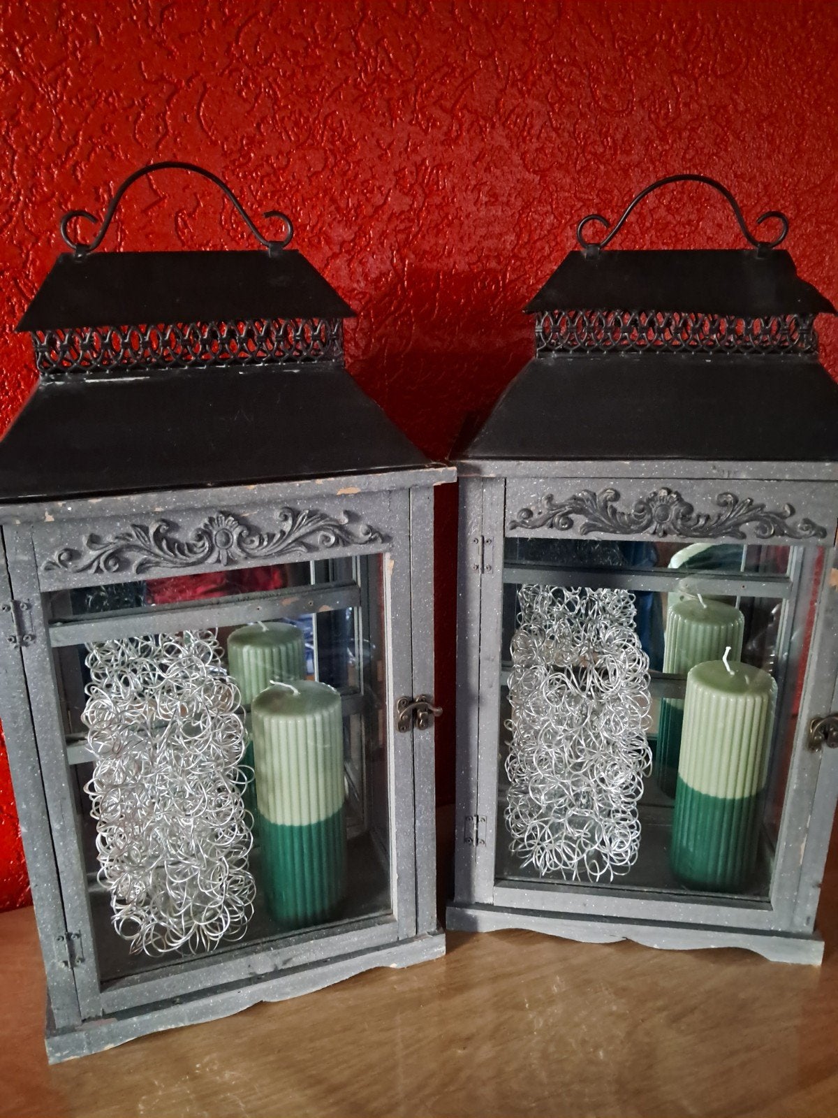 Rustieke lantaarns of windlichten. Samen:, Ophalen of Verzenden