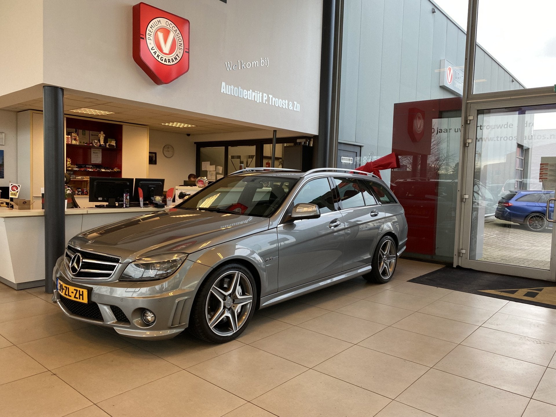 Mercedes-Benz C-Klasse Estate 63 AMG Origineel NL/Volledig D, Auto's, Automaat, Achterwielaandrijving, 1695 kg, Euro 4