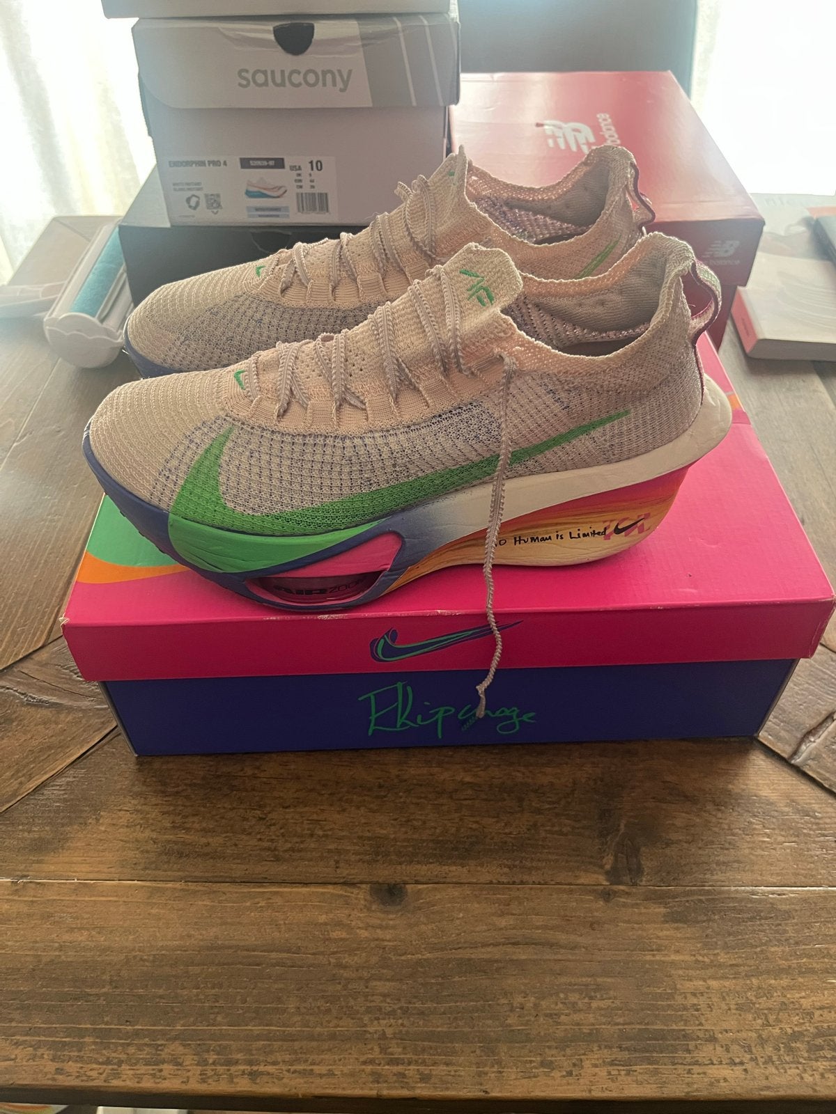 Nike Alphafly 3 hardloopschoenen - Zo goed als nieuw, Ophalen of Verzenden, Zo goed als nieuw, Overige kleuren, Sneakers of Gympen