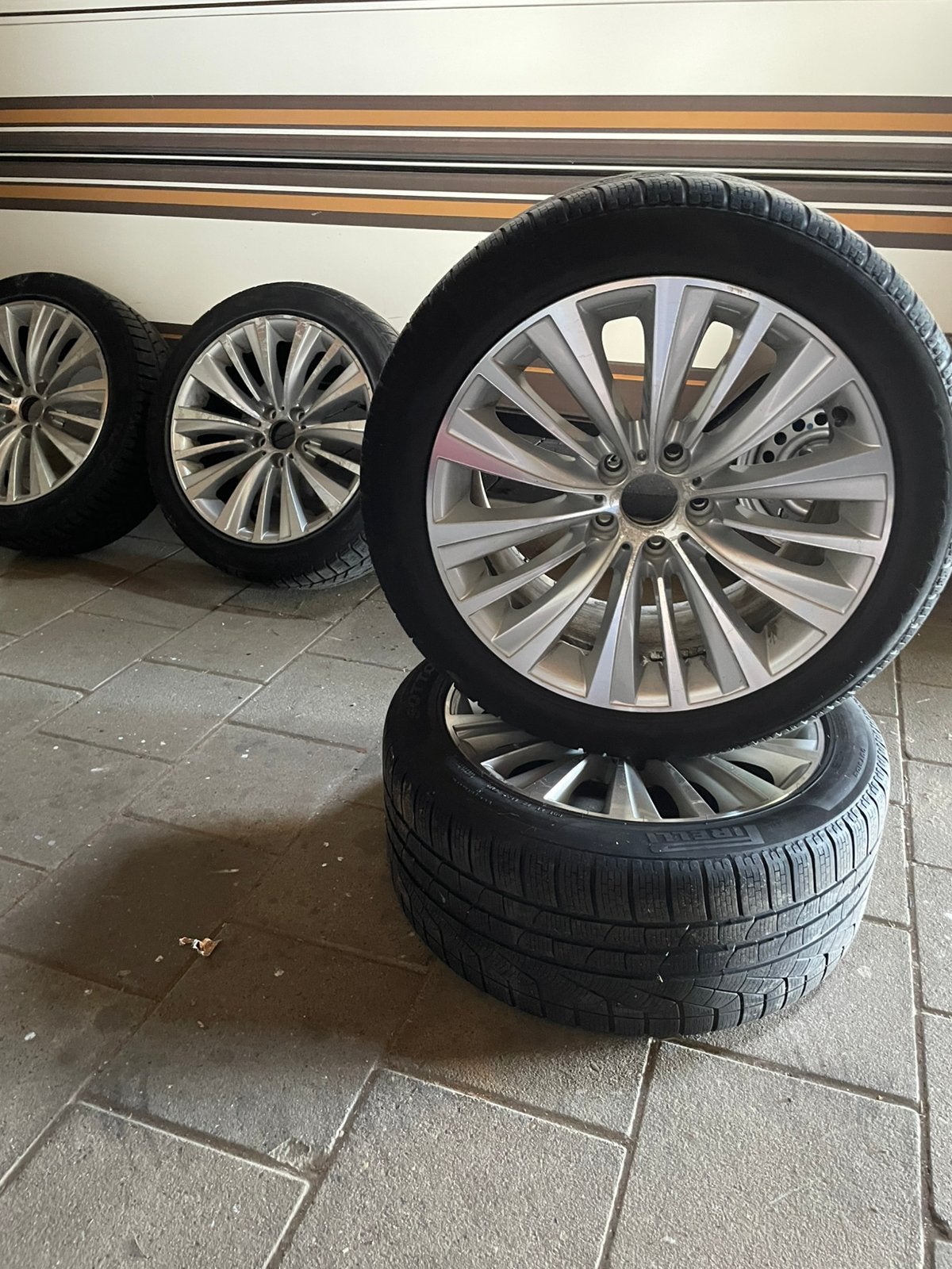 19” breedset met winterbanden, bmw x3, Auto-onderdelen, Banden en Velgen, Overige, Gebruikt, Overige, Banden en Velgen