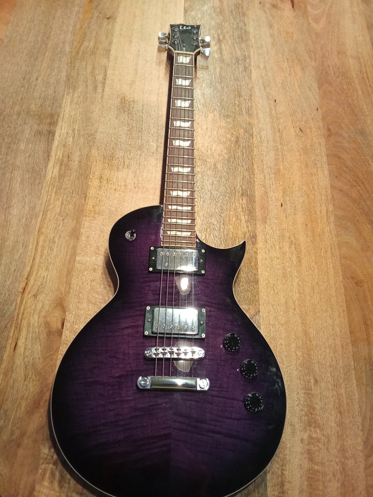 LTD EC-256 Les Paul model elektrische gitaar met versterker, Ophalen, Zo goed als nieuw