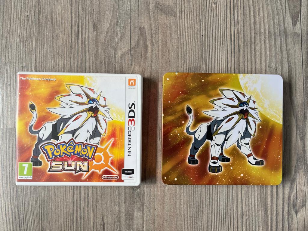 Pokemon Sun Steelbook, Spelcomputers en Games, Games | Nintendo 2DS en 3DS, Avontuur en Actie, 1 speler, Ophalen of Verzenden