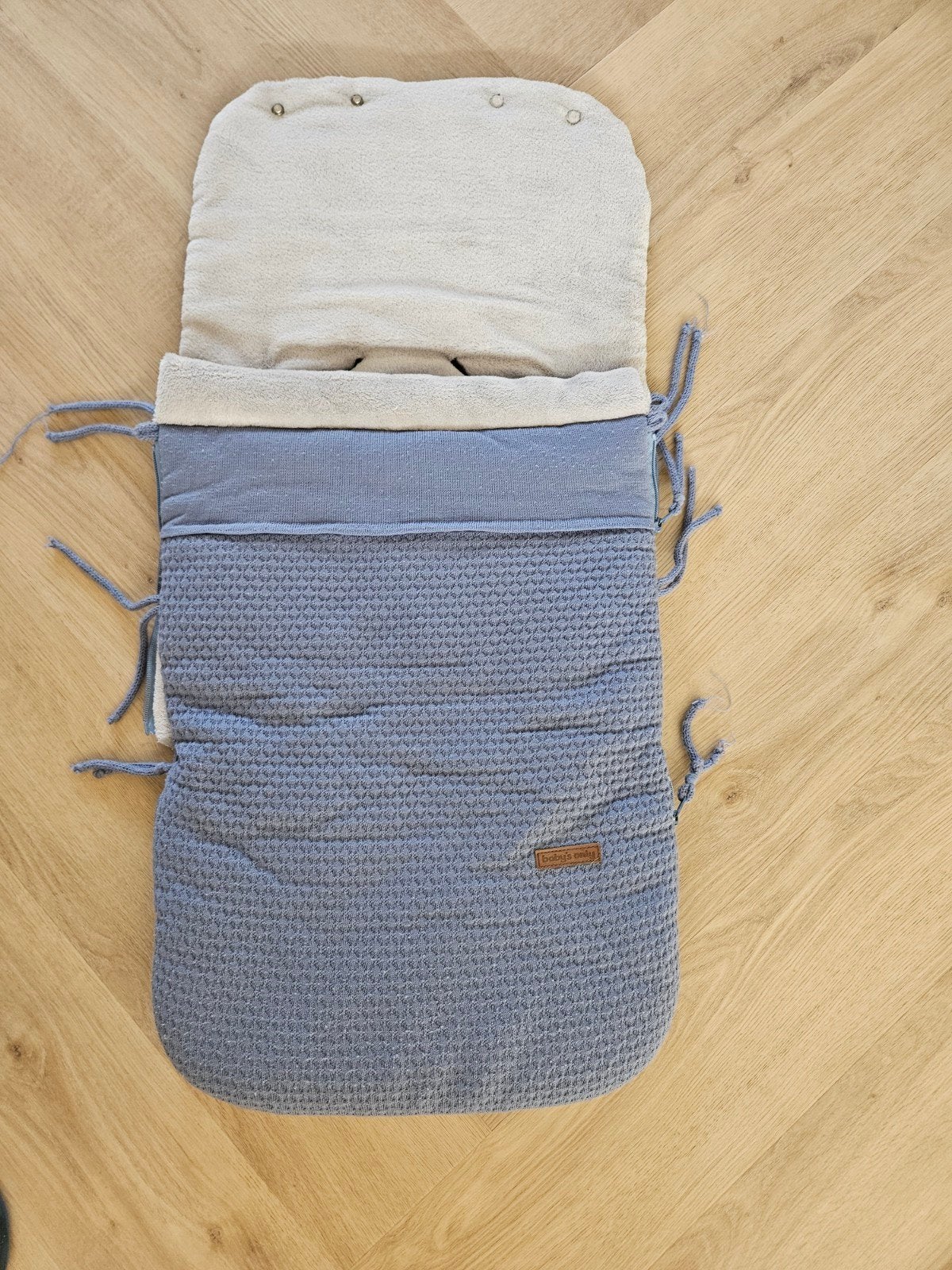 Baby's Only Voetenzak Blauw - zga, Baby's Only, Ophalen of Verzenden, Zo goed als nieuw, Dubbele rits