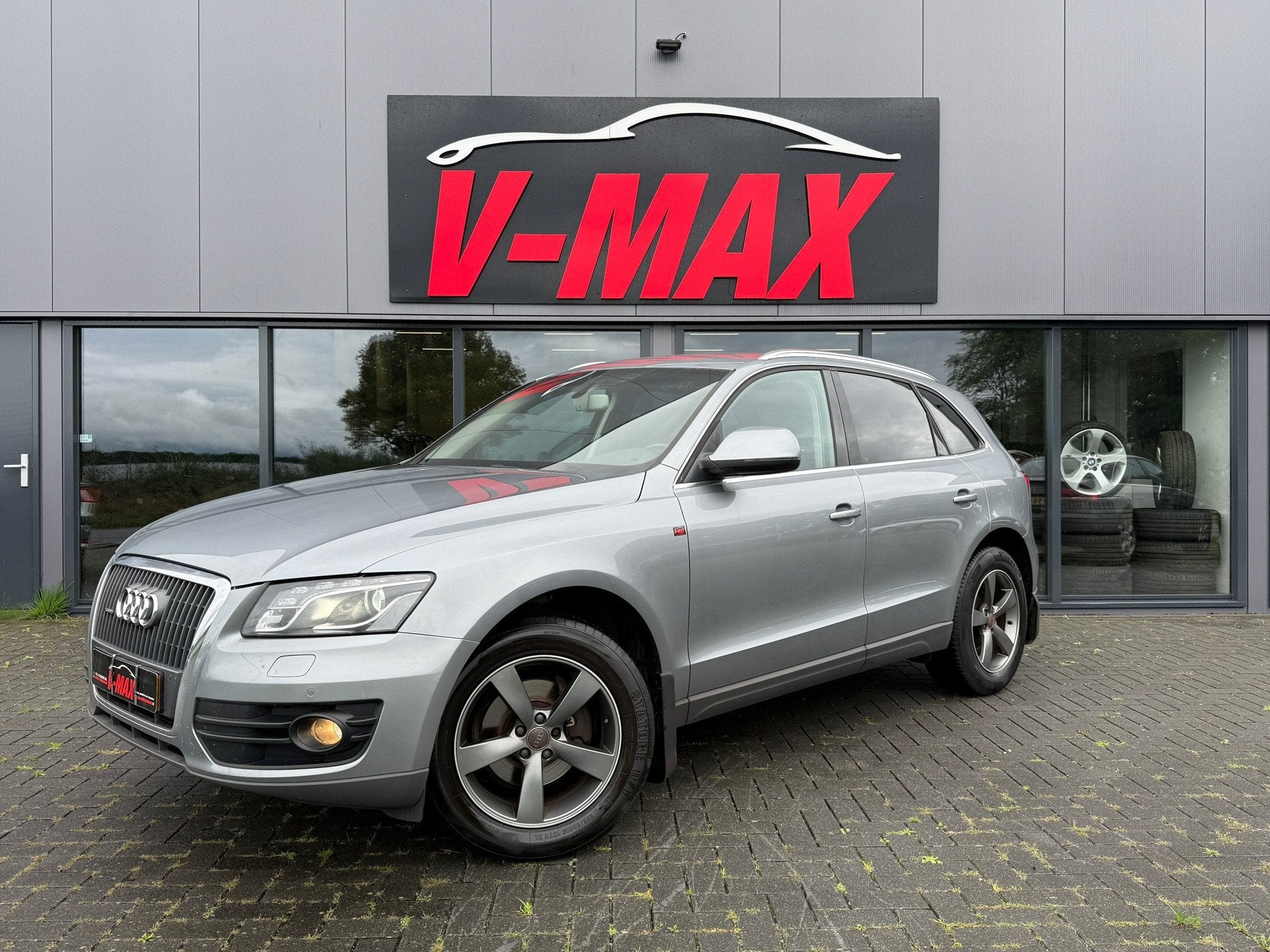 Audi Q5 2.0 TFSI Quattro AUT Pro Line S Leder Navi Trekhaak, Auto's, Automaat, Gebruikt, Zwart, 4 cilinders