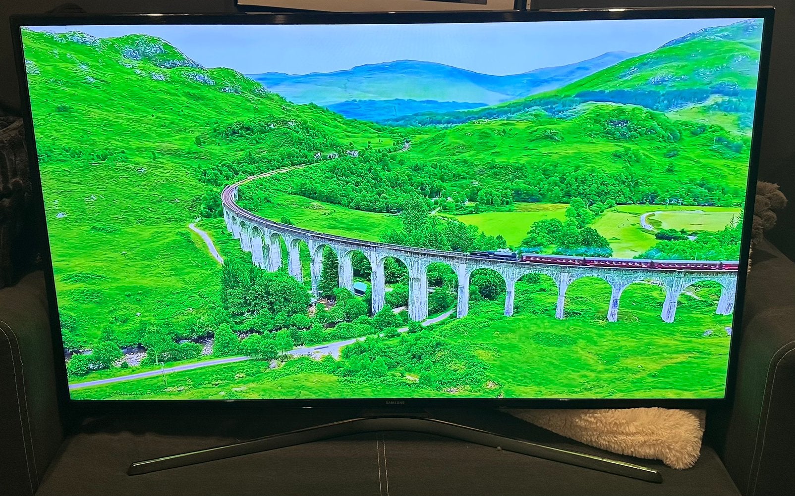 Samsung 49 inch 4K UHD Smart TV | UE49MU6100 | HDR, Ophalen, Zo goed als nieuw