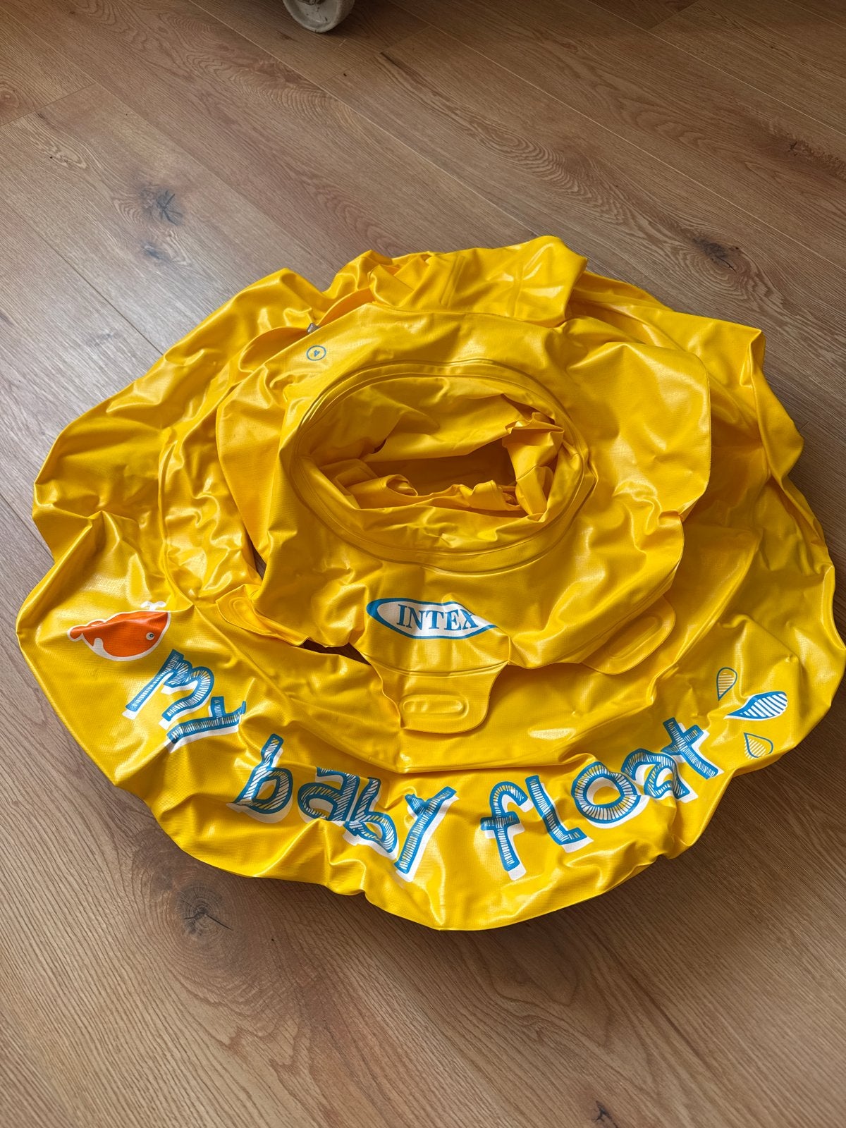 Intex My Baby Float zwemband geel, Ophalen of Verzenden, Zo goed als nieuw, Overige typen