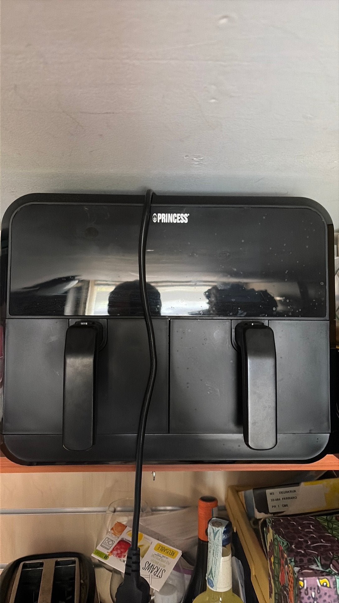 Princess Dubbele Airfryer - Zo goed als nieuw, Witgoed en Apparatuur, Airfryers, Ophalen, Zo goed als nieuw, Airfryer