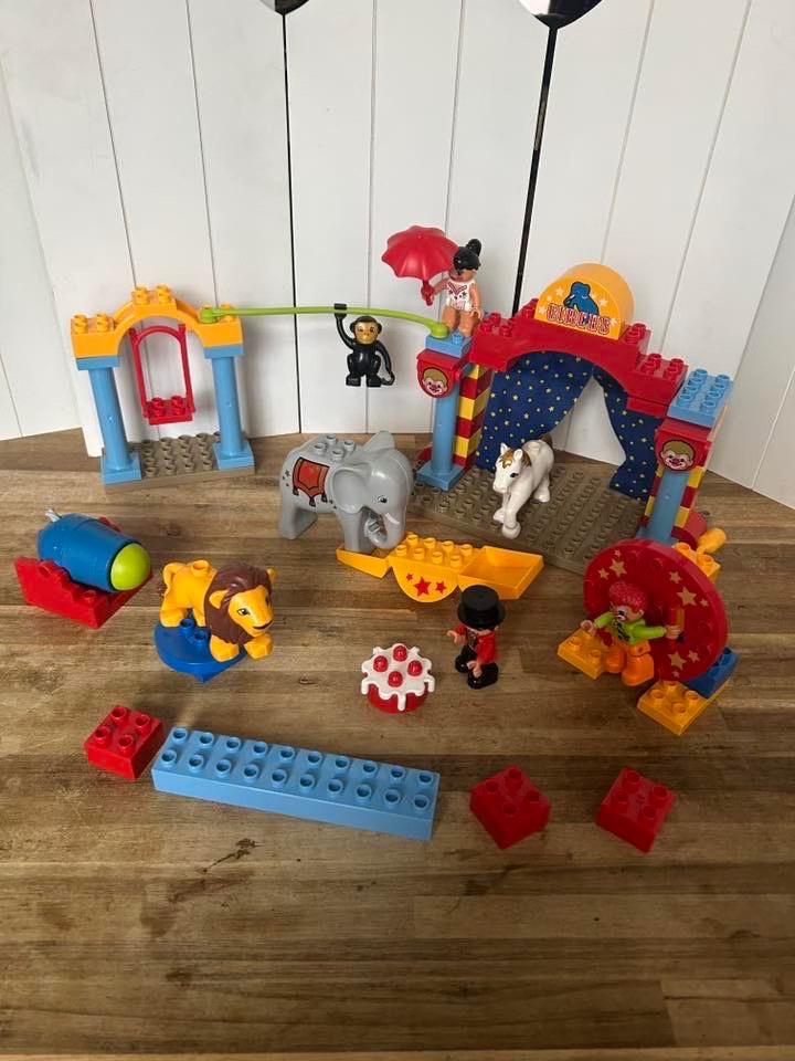 Lego Duplo circus, Gebruikt, Overige thema's, Ophalen of Verzenden, Duplo