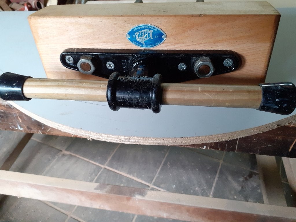 meubelmakers bankschroef van de beuk, inst,,, Ophalen, Zo goed als nieuw, Minder dan 70 cm, Bankschroef