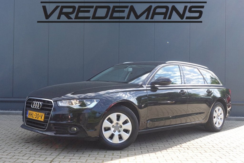 Audi A6 Avant 2.0 TDI Pro Line Plus LEDER/NAVI, Voorwielaandrijving, Euro 5, Gebruikt, Zwart