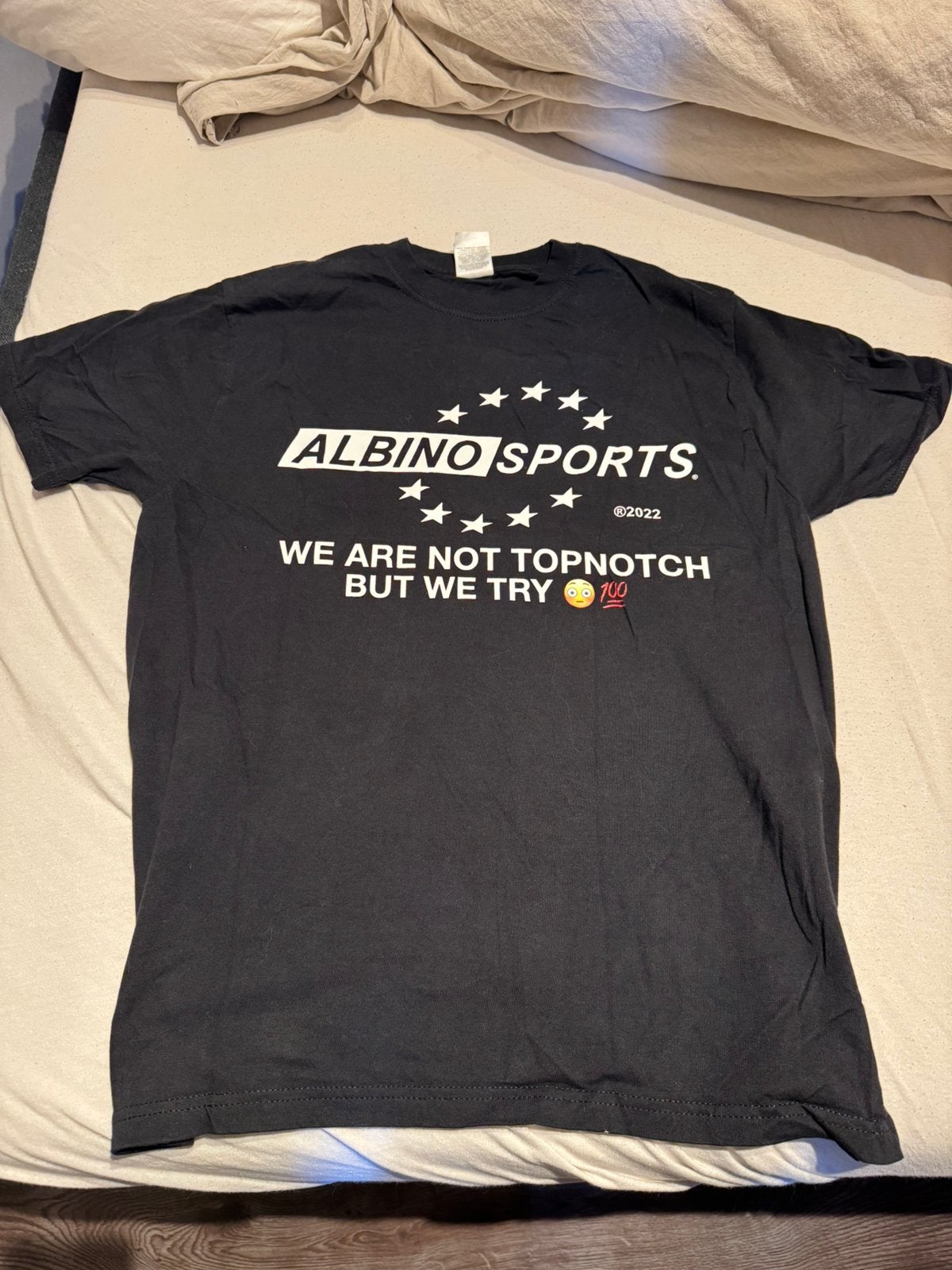 Joost Klein, albino sports shirt 2022 (NIEUW), Ophalen of Verzenden, Zo goed als nieuw, Maat 48/50 (M), Zwart