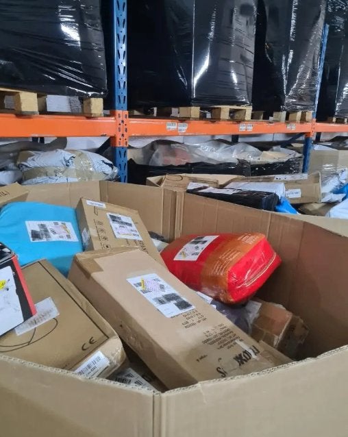 1000kg partij restpartij mix pallet kleding retouren, Ophalen, Nieuw