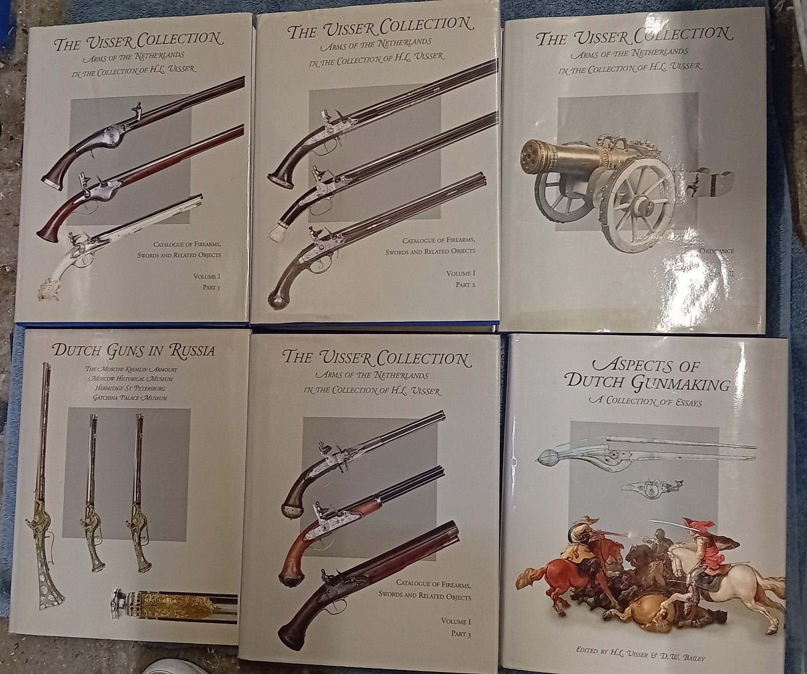 Complete serie 'The Visser Collection' -  H.L. Visser, Ophalen of Verzenden, Landmacht, Nederland, Boek of Tijdschrift