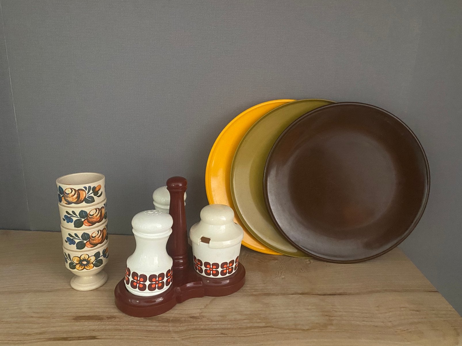 Retro servies (camping), Ophalen of Verzenden, Huis en Inrichting