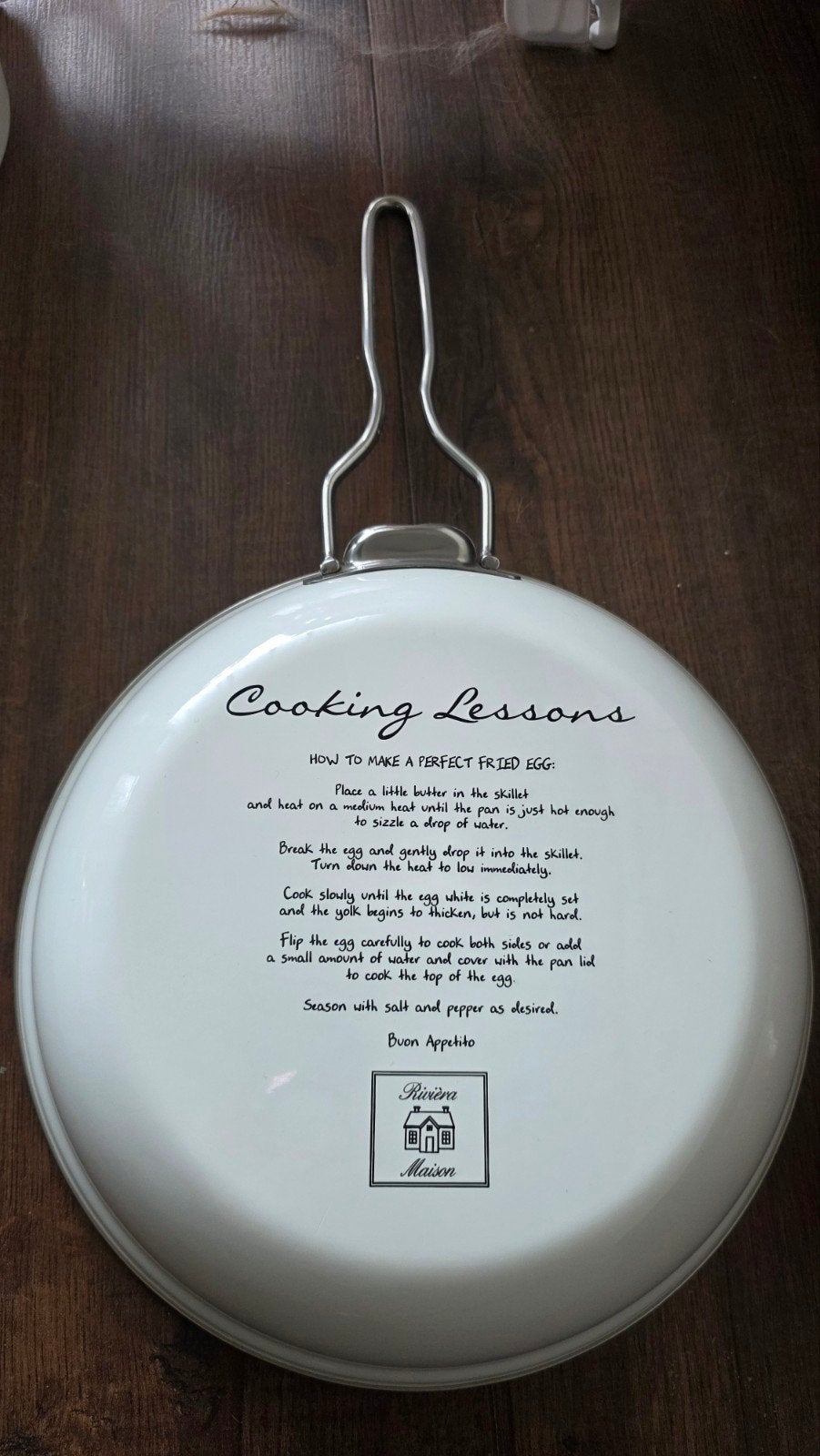 Riviera Maison Koekenpan - Cooking Lessons, Gebruikt, Ophalen of Verzenden, Overige merken, Overige materialen