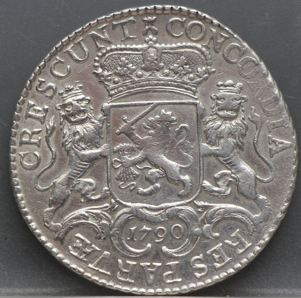 1/2 Zilveren Rijder (Dukaton) 1790 – Zeeland, Vóór koninkrijk, Verzenden, Zilver, Overige waardes