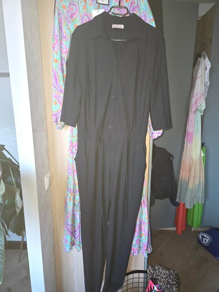 Zwarte Ladress jumpsuit maat L, Kleding | Dames, Ophalen of Verzenden